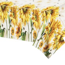 Mantel Girasol Granja Cumpleaños Fiesta Jardín Picnic Cubierta de Mesa Decoración