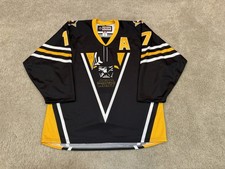 WBS Wilkes Barre Scranton Penguins Star Wars Vader MIC AHL Jersey 54 Rowney