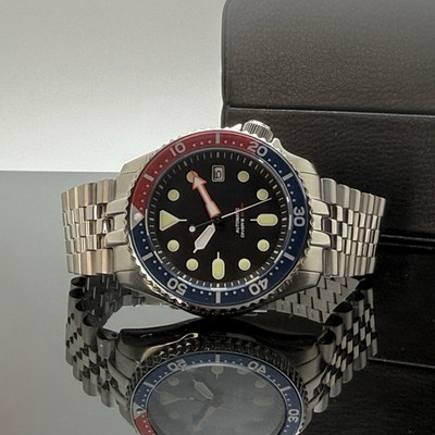 Custom 41mm SKX 009 Style Watch Mod w/ NH35 Automatic Movement