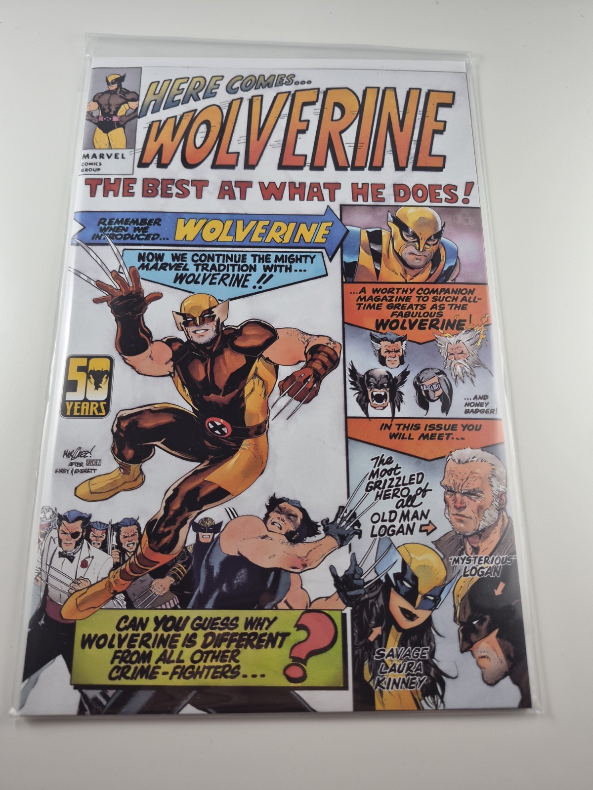 Daredevil #5 Marquez Wolverine 50 Years Variant 2024 Marvel Comics 