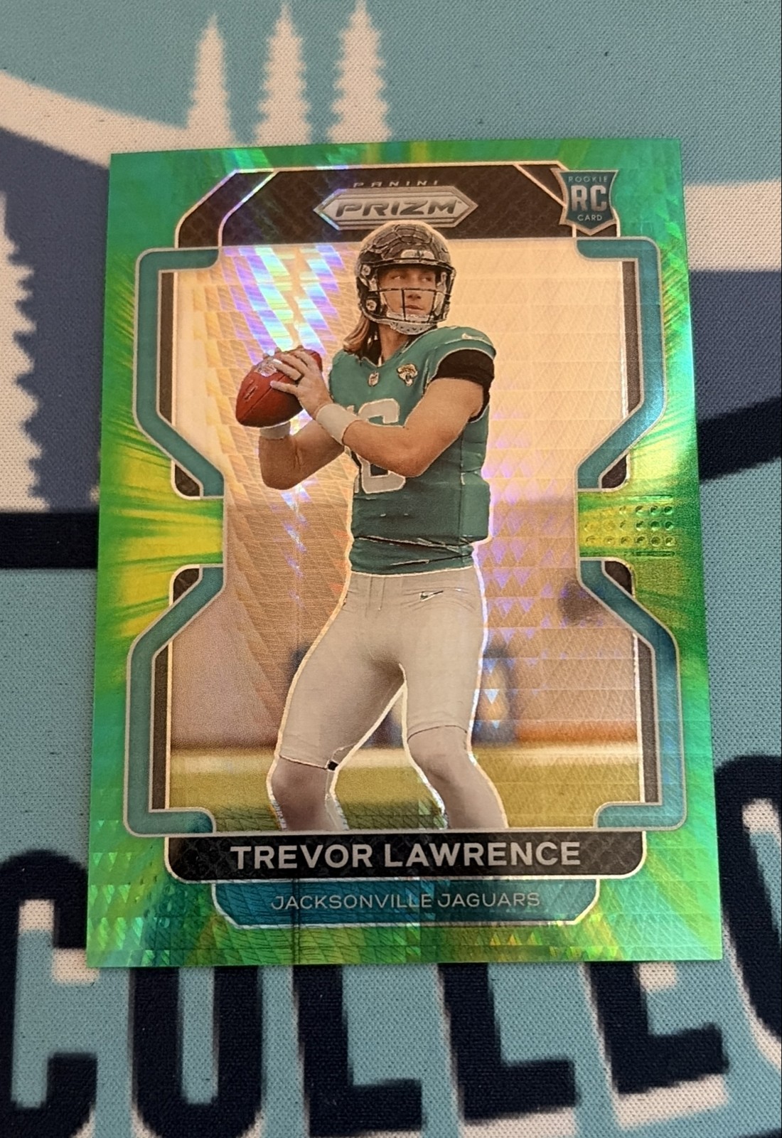 2021 Panini Prizm - Rookie Trevor Lawrence #331 Hyper Prizm /175 (RC)