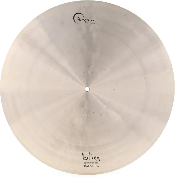Dream 22-inch Bliss Wertico Flat Ride Cymbal