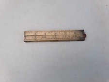 Vintage Wooden Folding Ruler 24" Made In USA