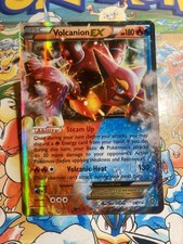 Volcanion EX 26/114 Holo Rare EX Steam Siege Pokemon TCG