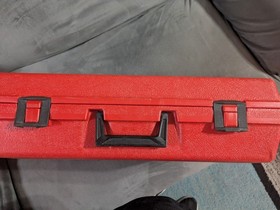 Nes Red Rental Case Original Hard Case Console Controllers And More (Read)