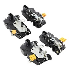 Set Of 4 Door Lock Actuators Front Rear Fit For 2007-09 Gmc Chevrolet Cadillac Set Of 4 Door Lock Actuators Front Rear Fit For 2007-09 Gmc Chevrolet Cadillac