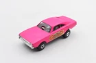 Matchbox MB70 Dodge Dragster pink, Rat Rod Label. Superfast Lesney England