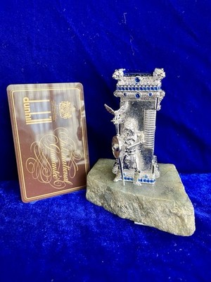Dunhill Lighter Vintage 925 Silver Rollagas 99.9% New Condition Work Warranty