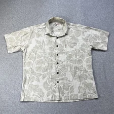 Vintage Local Motion Hawaiian Shirt Mens Large Relaxed Floral Beach Surf
