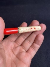 Vtg Marathon Gasoline and Motor Oil Redilite Lipstick Tube Advertising Lighter