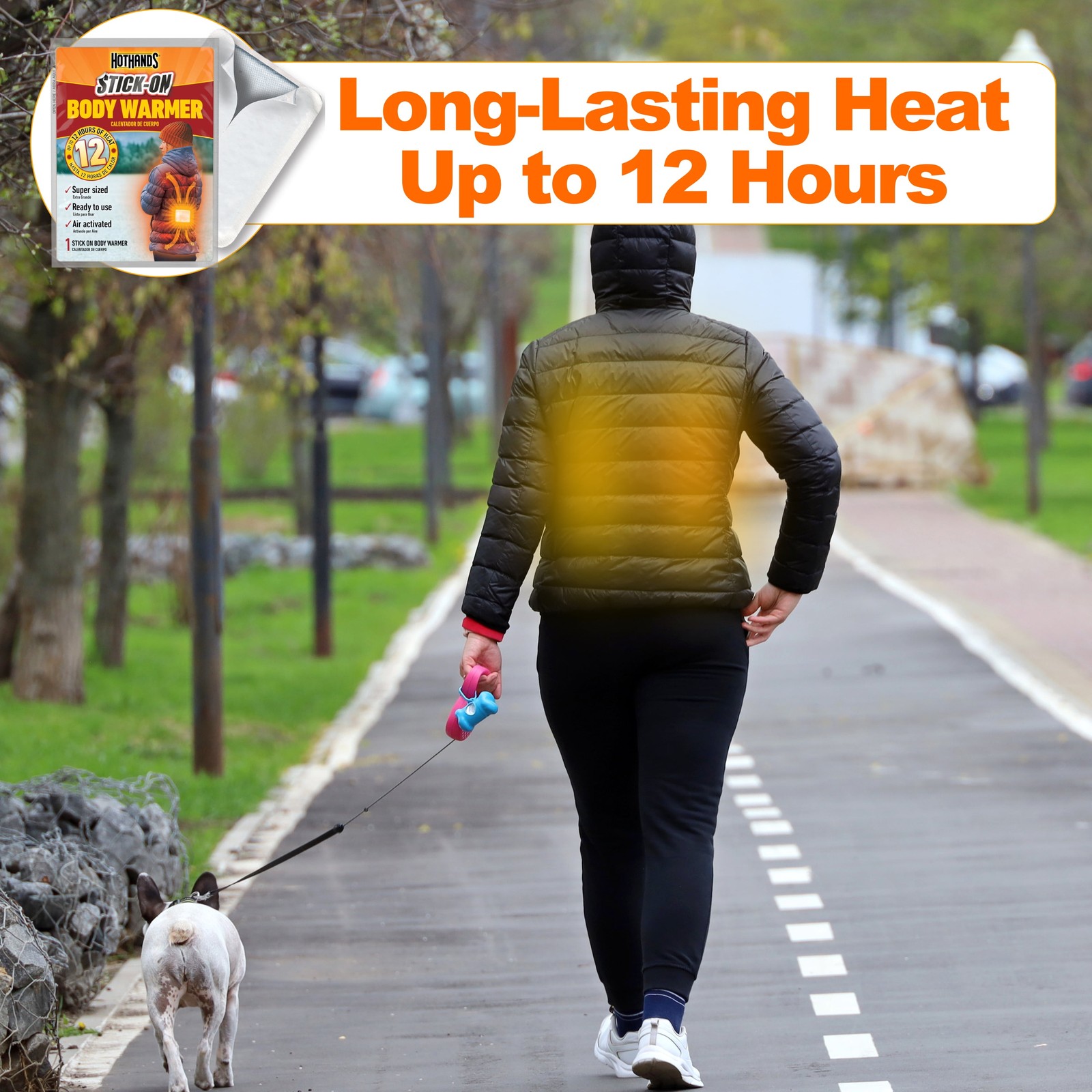 (8 pack) HotHands Stick-On Body Warmers,NEW PRODUCT EXPLOSION