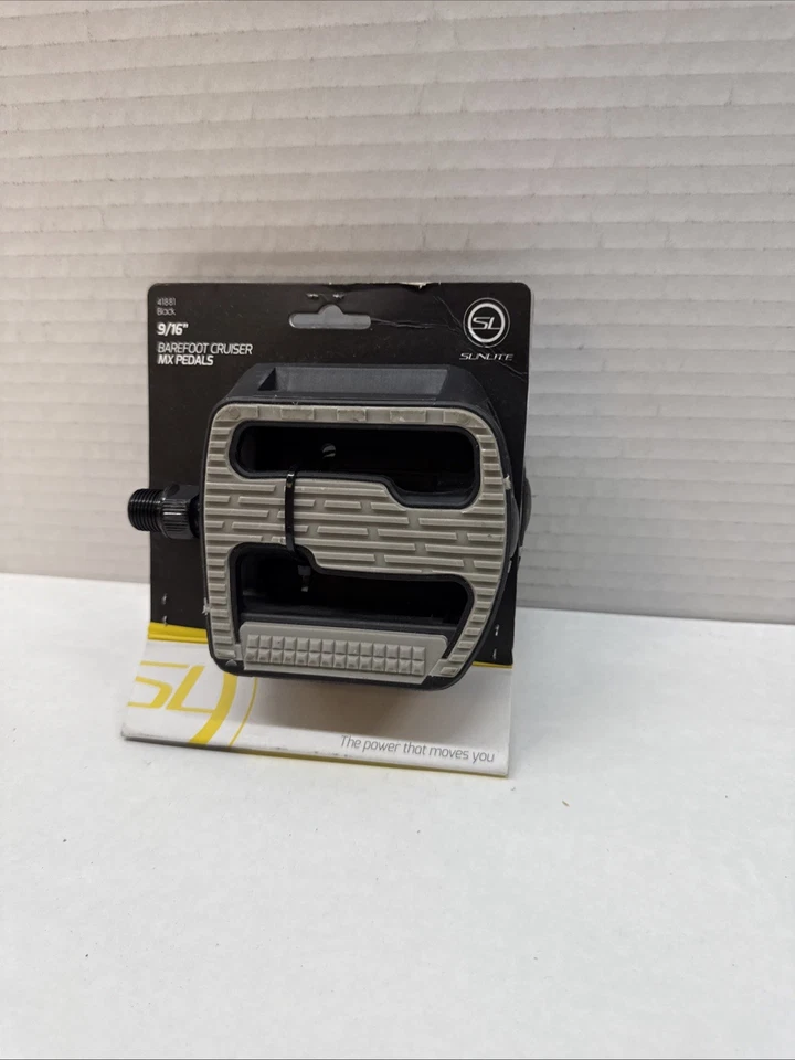 Pedales Sunlite Barefoot Cruiser MX Sunlt Cruser Barefoot Mx 9/16 Bk Foto 2 de 2