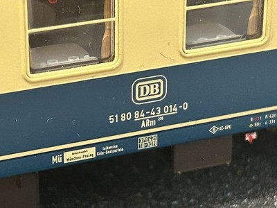 LS Models wie 46143 D347 Köln-Berlin Stadtb ARm 216 Halbspeisewagen Epoche IVb
