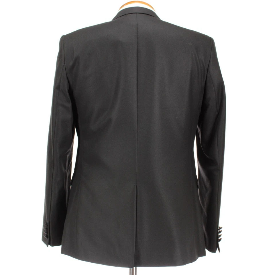 Abrigo deportivo/chaqueta de cena Duchamp nuevo con etiquetas talla 42R EE. UU. en negro liso Foto 4 de 4