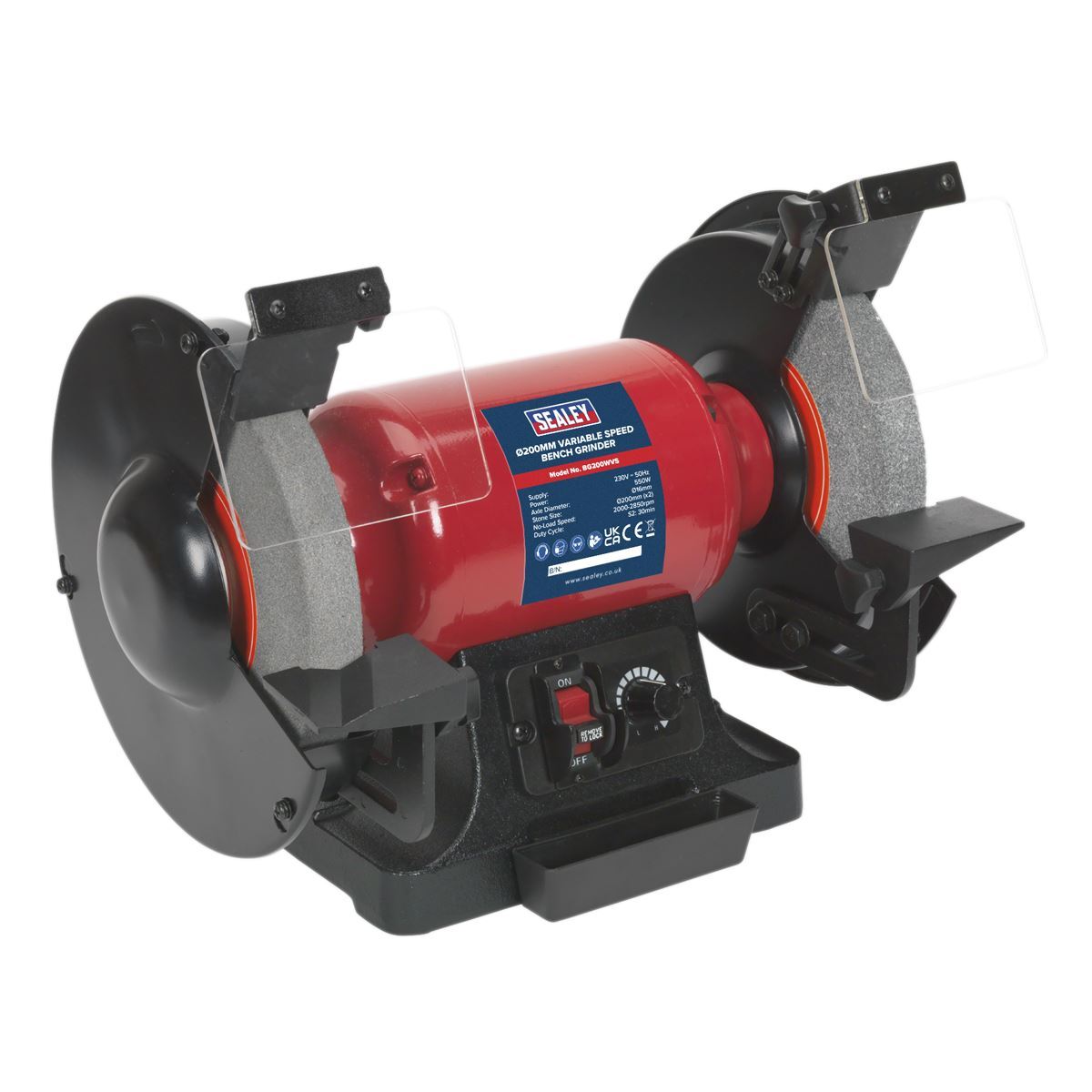 Sealey Bench Grinder �200mm Variable Speed BG200WVS