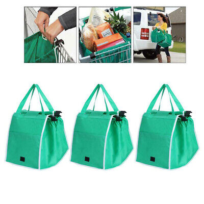 Grocery  Shopping Tote Bags Foldable Bag Cart Reusable Eco Storage Trolley