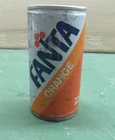 Fanta Orange 10oz Can Toronto Canada Coca Cola Pull Tab RARE Vintage