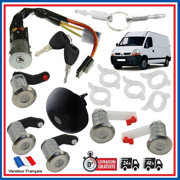 Lock Kit Zylinder TüR Vorne Links Recht Seitlich Hintere FüR Master 2-image