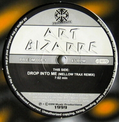 Art Bizarre - Drop Into Me (12'') (Very Good (VG)) - 1081608515