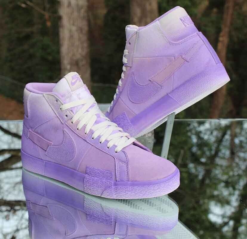 Kapper engel het laatste Nike SB Zoom Blazer Mid Premium Lilac Men's Size 10 White DR9087-555 | eBay