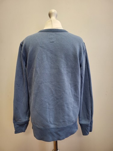 TT846 BOYS GAP BLUE CREW NECK LONG SLEEVE PULLOVER SWEATSHIRT UK XL - Picture 2 of 4