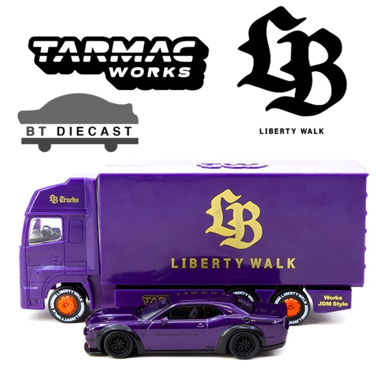 ターマックワークス 1/64 LBダッジ チャレンジャー SRT ヘルキャット Amazon.com: Tarmac 1/64 LB-WORKS Dodge Challenger SRT