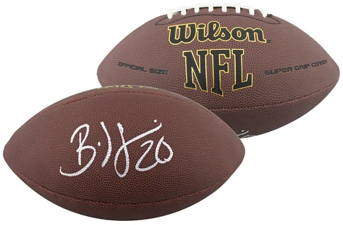 Eagles Brian Dawkins Authentic Signed Wilson Super Grip Football BAS Witnessed