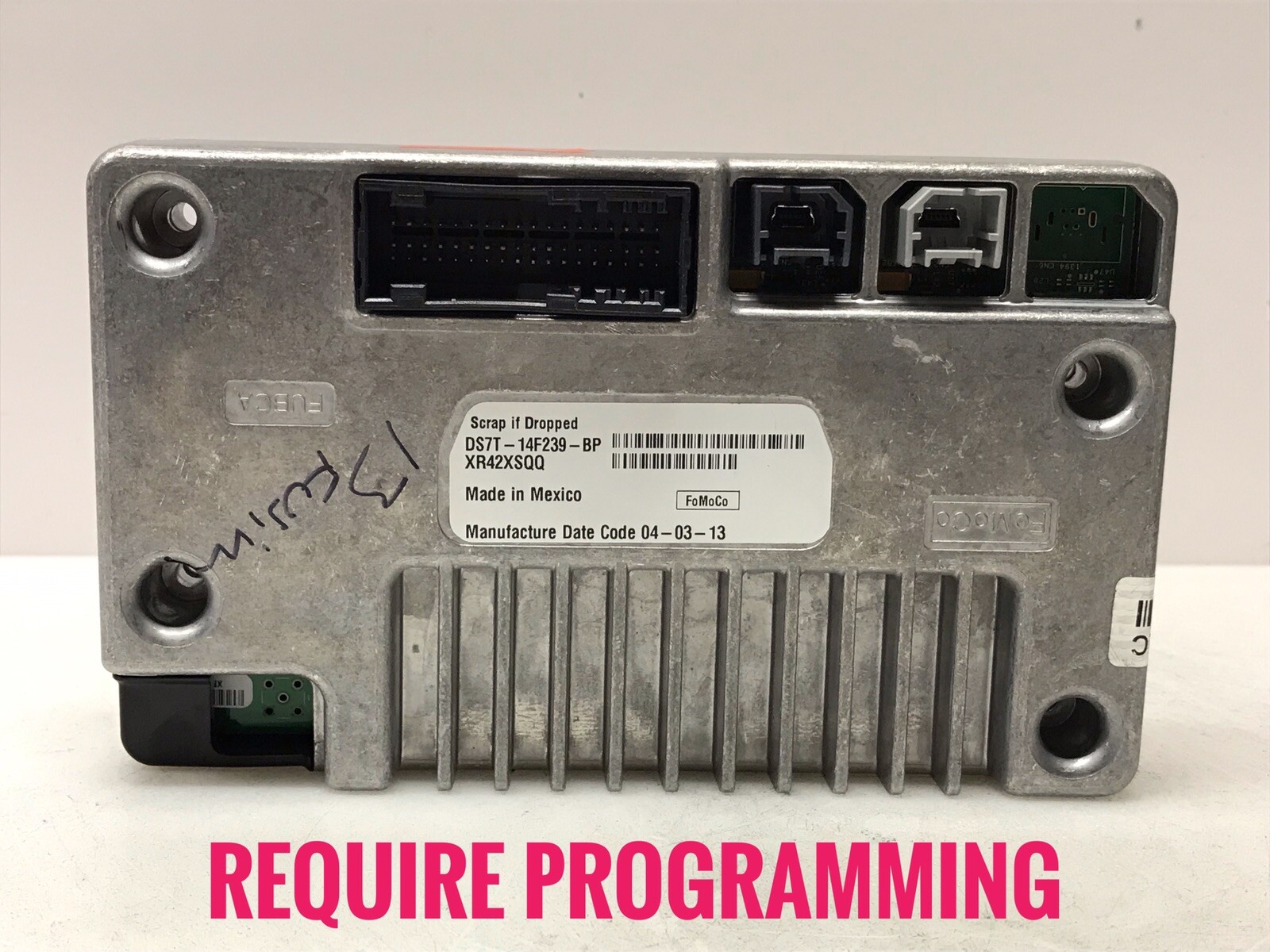 2013 Ford Fusion Radio Screen Navigation Sync 3 Module DS7T-14F239-BP "G045D"