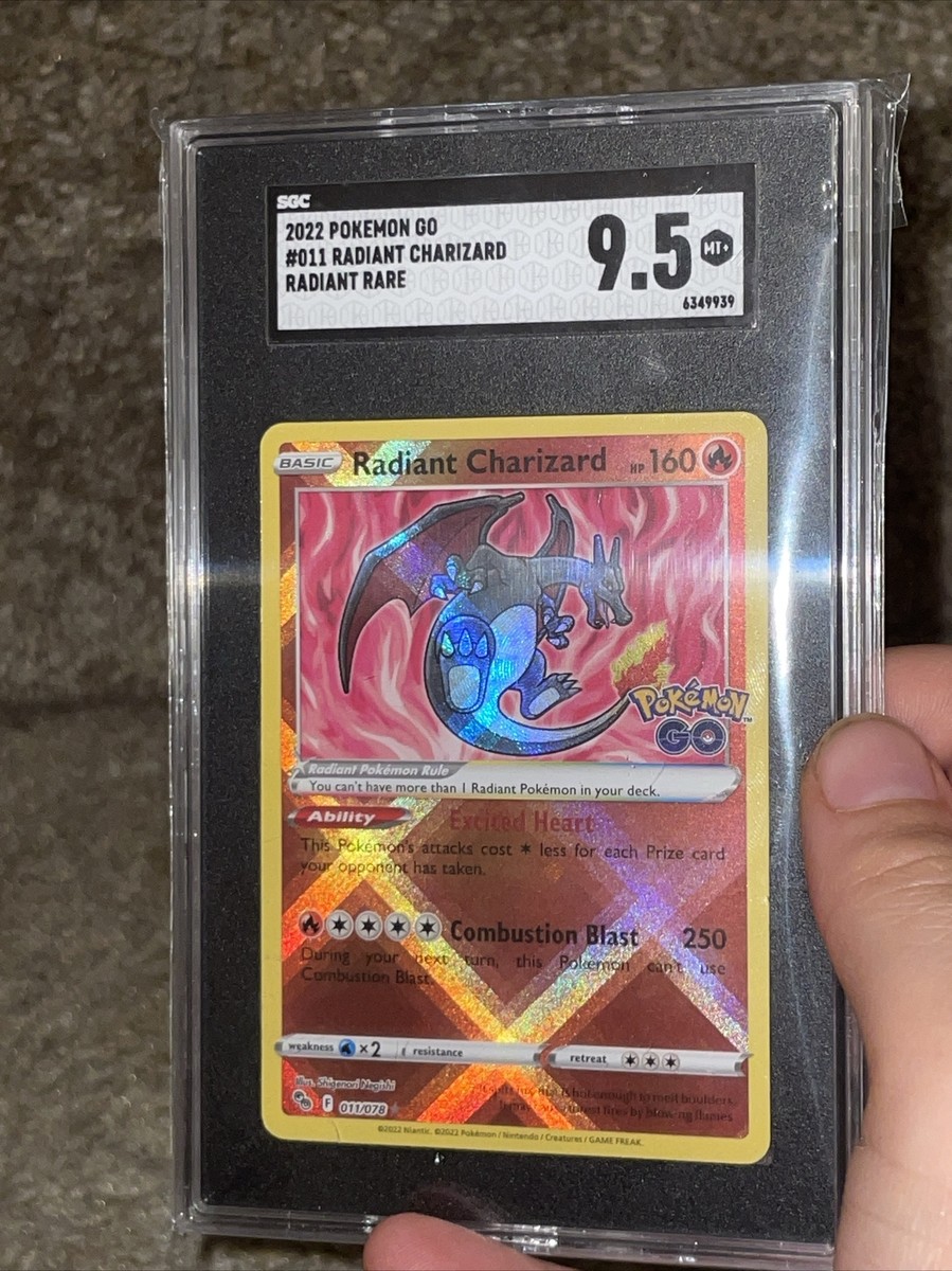 2022 Pokémon Go #011 Radiant Charizard 9.5 | eBay