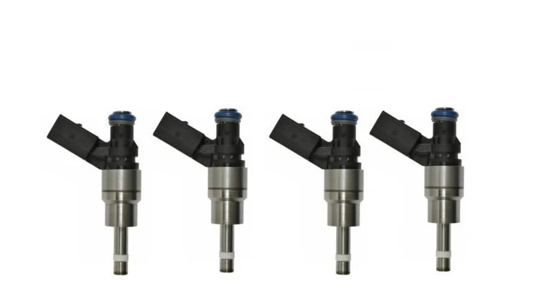 4x NUEVOS 5 años de garantía inyectores de combustible para Audi TT Quattro VW Golf R 06F906036F Foto 2 de 2