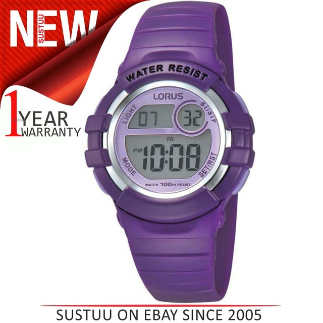 lorus purple watch