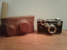 Vintage Argus 35mm Film Camera Coated Coated Cintar Range Finder 3.5 50mm Lens