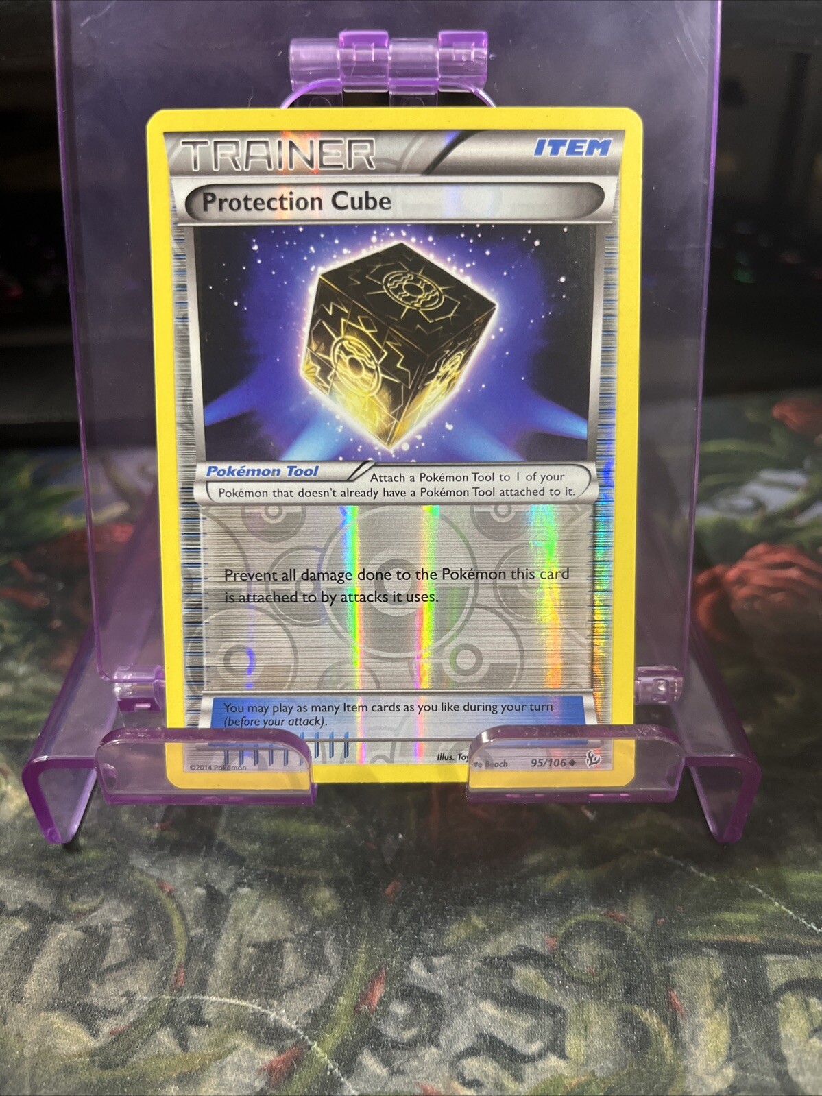 Protection Cube 95/106 Flashfire Reverse Holo Pokemon TCGÂ LP