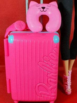 barbie suitcase with wheels