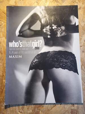 Maxim Magazine Who's That Girl 2000 (BB005) Lisa Snowdon Kate Groomsbridge