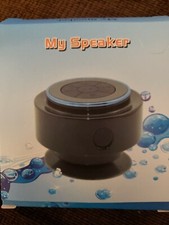 IP67 Waterproof Premium Wireless Speaker Suction cup and Charging cord