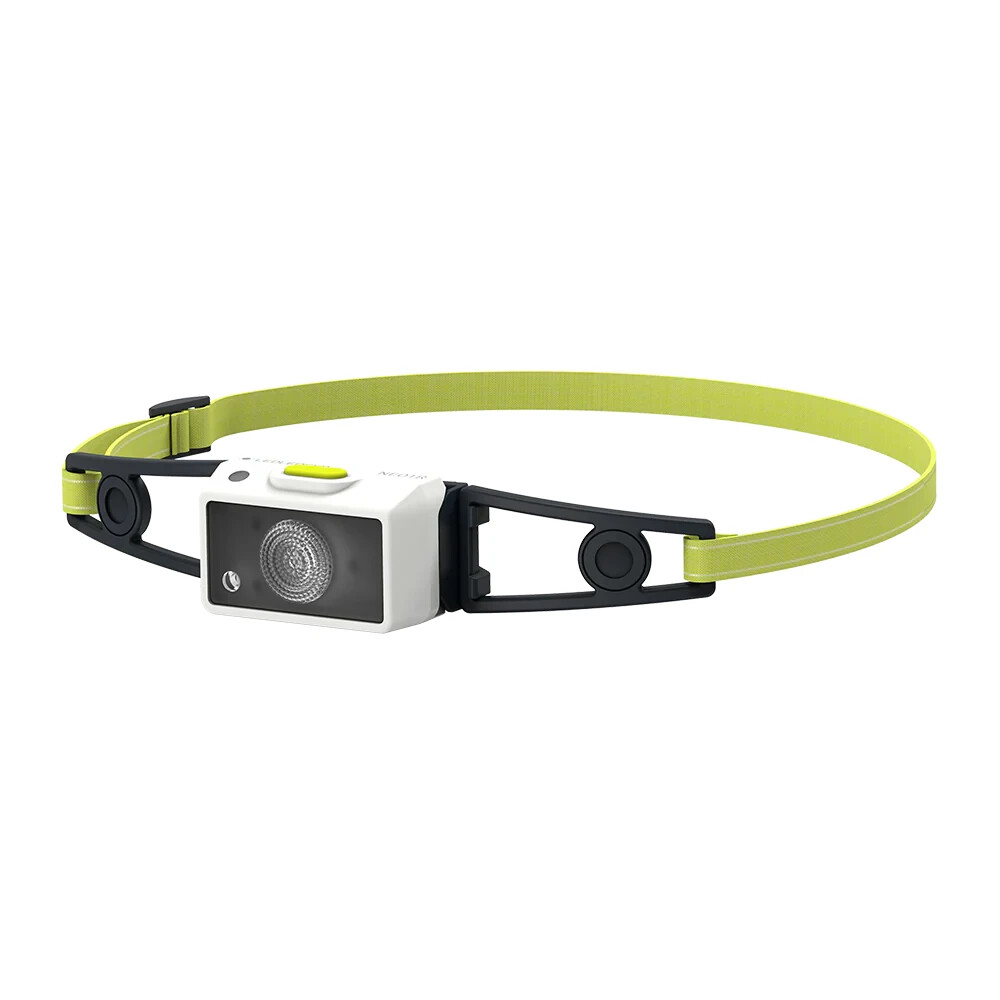LEDLenser NEO1R Rechargeable Running Head Torch - Lime White