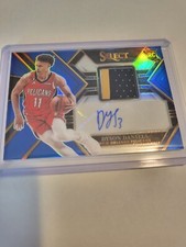 2022-23 Panini Select - Rookie Jersey Autographs Dyson Daniels Blue 25/49