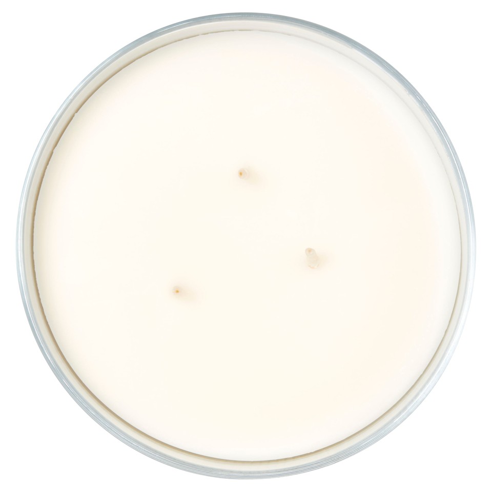 3Wick Textured Wrapped Cozy Comfort Scented Candle 14 oz Fragranced