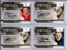 2009-10 Between The Pipes Autographs #AGV Gilles Villemure GREATS OF THE GAME