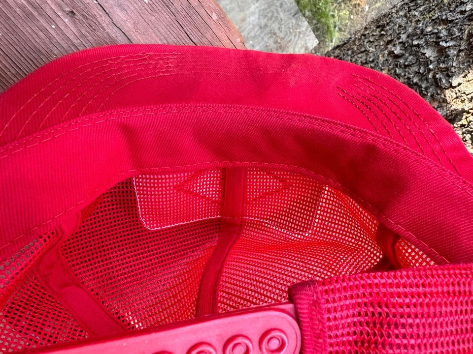 Sombrero de camionero vintage de acero interior carbón Foto 4 de 4