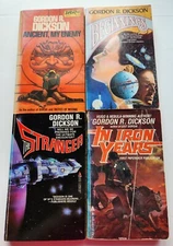Gordon R Dickson Short Stories (4 Paperback Books)