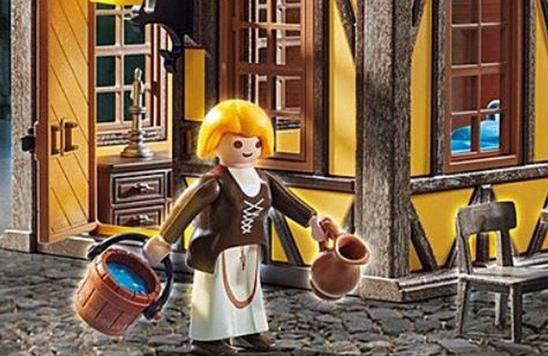 Playmobil History Set 70957 Yellow Medieval Historic House NEW