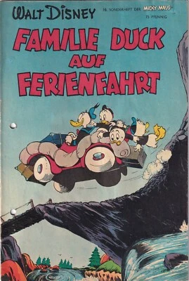 Micky Maus Sonderheft 16 Familie Duck auf Ferienfahrt Barks original Ehapa - Bild 1 von 2