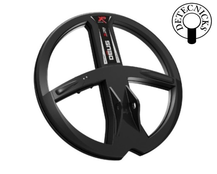 XP Deus 9"" X35 Coil + Cover Inc Lower Stem - DETECNICKS LTD