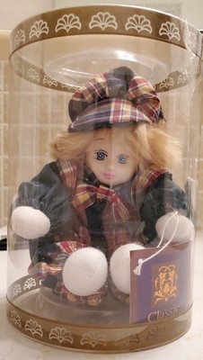 classic treasures porcelain clown dolls