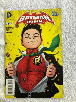 *Batman and Robin #38A (Mar 2015, DC) VF 8.0