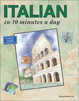 #ad Italian in 10 Minutes a Day 5th Edition Paperback VERY GOOD $4.08