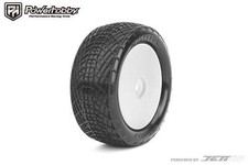 Powerhobby Positive 110 4wd Buggy Front Clay Tires Mounted Medium Soft White Powerhobby Positive 110 4wd Buggy Front Clay Tires Mounted Medium Soft White
