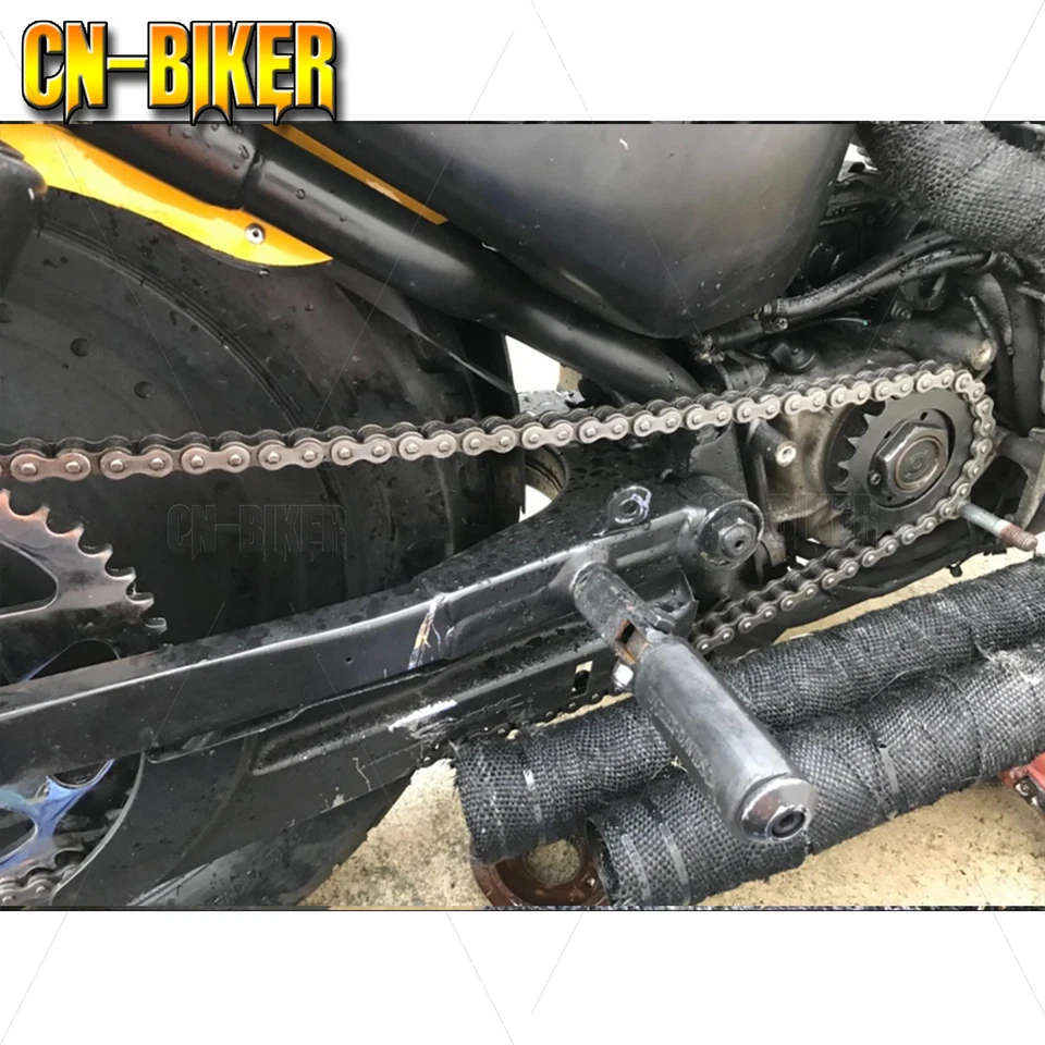 Kit de conversión de transmisión por correa a cadena para Harley Sportster XL 883 1200 2004-2024 Foto 3 de 4